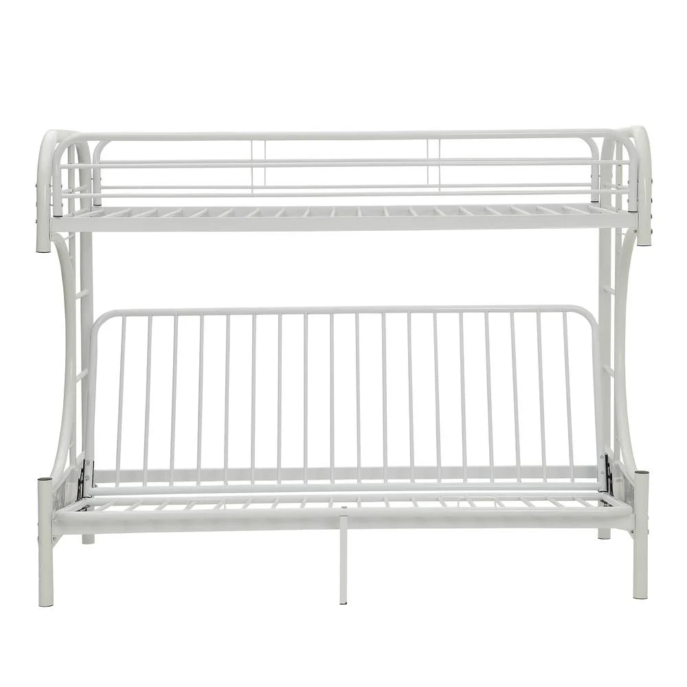 ACME Eclipse Twin XL Over Queen Bunkbed in White
