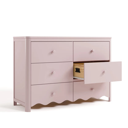 Storkcraft Casablanca 6 Drawer Nursery Dresser, Sage