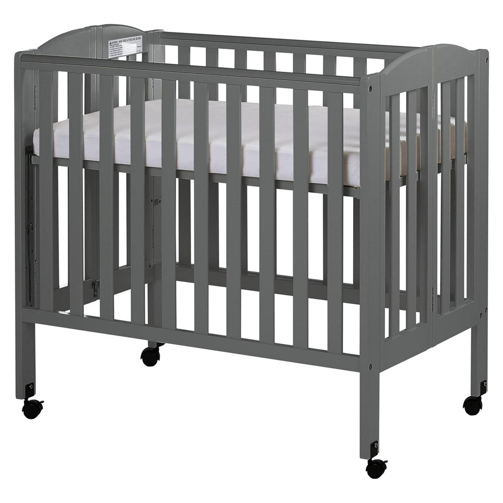 Dream On Me 3-in-1 Portable Crib Gray