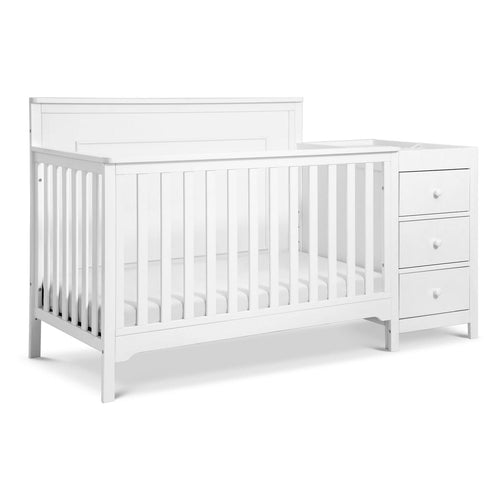 Carter-s by DaVinci Dakota 4-in-1 Convertible Crib and Changer. White