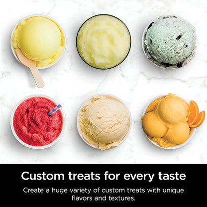 Restored Ninja CREAMi Deluxe 11-in-1 XL Ice Cream Maker, Silver (NC501) (Refurbished)