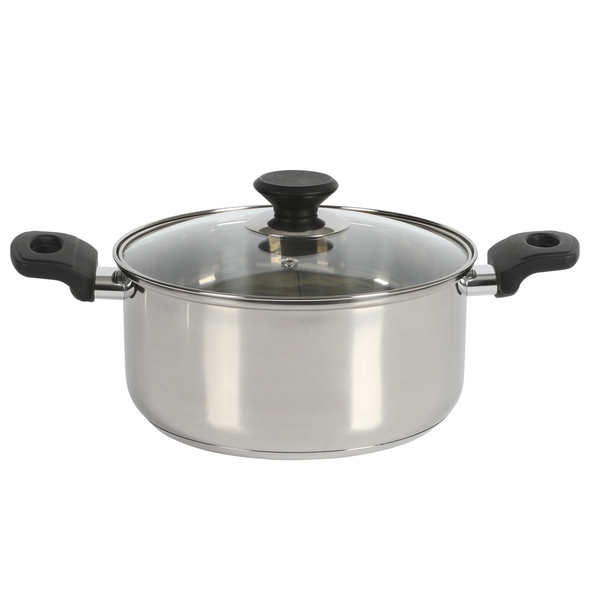 Gibson Home 71-Piece Stainless Steel Silver Cookware Combo Set