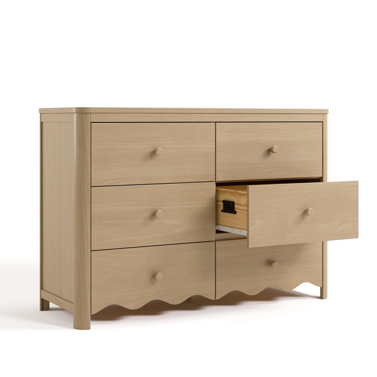 Storkcraft Casablanca 6 Drawer Nursery Dresser, Sage
