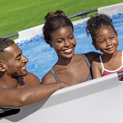 Open Box Bestway 10' x 30" Steel Frame Above Ground Swimming Pool Set (2 Pack)
