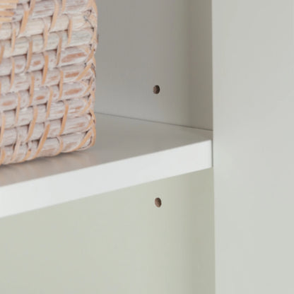 Sauder Two-Door Storage Cabinet, White Finish