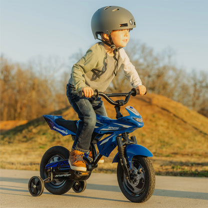 12" Hyper Speed Bike, Childs Bicycle; Kids Ages 2-4 Years Old, Blue, Character Group: Speed