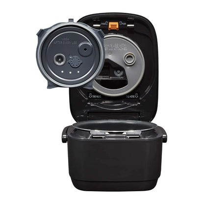 Zojirushi NW-JEC10BA 5.5-Cup Capacity Pressure Induction Heating Rice Cooker and Warmer (Black)