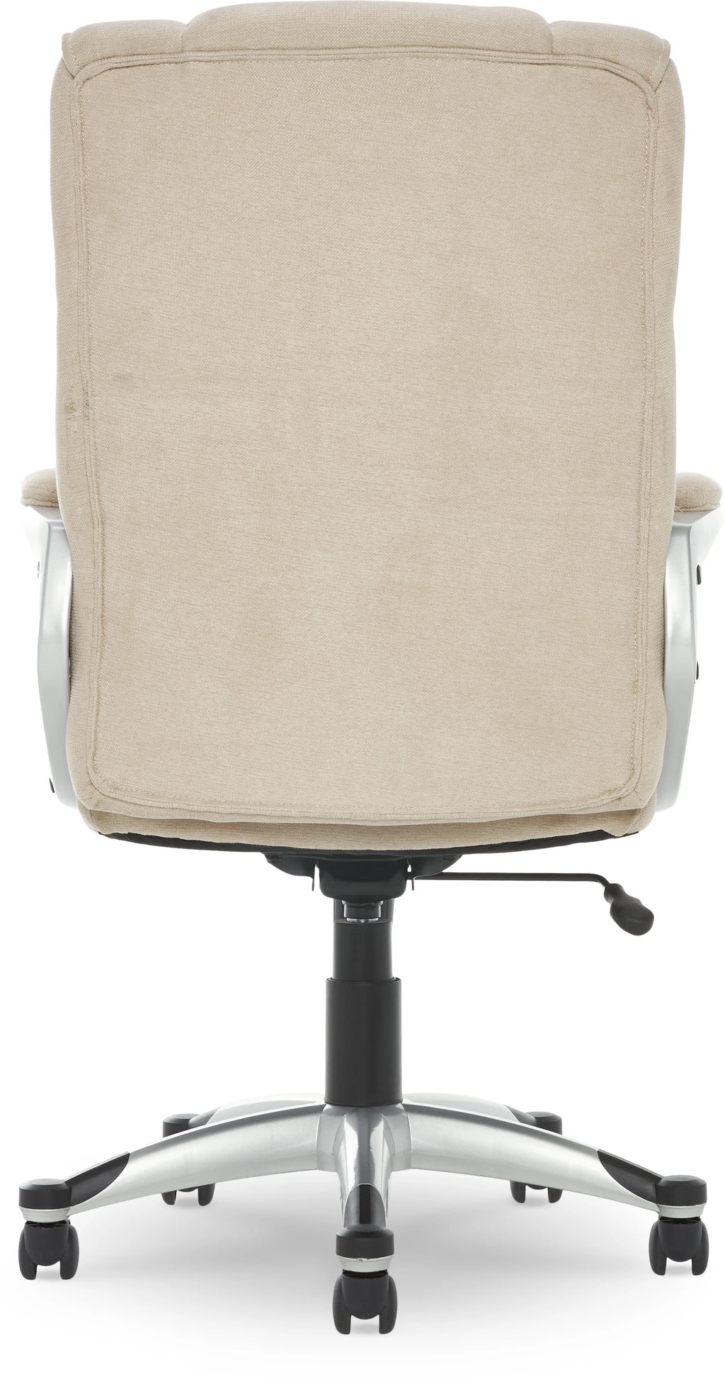 Serta Hannah Office Chair in Fawn Tan Linen Metallic Finish