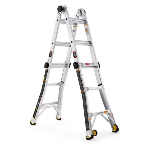 Gorilla Ladders Multi-Position Ladder 14 ft. Reach Height 375 lbs. Load Capacity