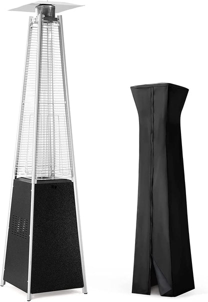 Pamapic 42000 BTU Stainless Steel Propane Patio Heater