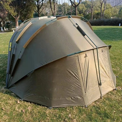 Latourreg Outdoor Camping Recreational Green Carp Fishing Tent For 1-2 Persons