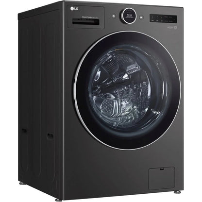 LG 5 Cu. Ft. Black Steel Electric All-in-One Washer Dryer Combo