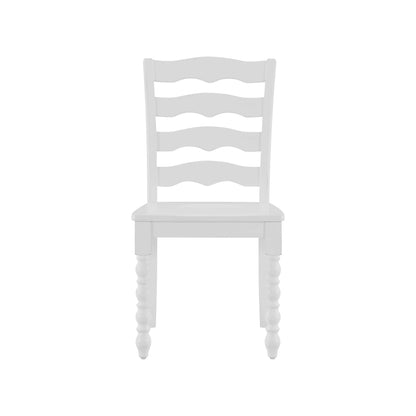 Pioneer Woman Harper Solid Wood Dining Chairs, 2 Pack, White