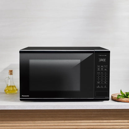 Panasonic  New 1.3 Cu. ft. 1100W Genius Sensor Countertop Microwave Oven in White