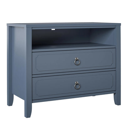 Her Majesty 2 Drawer Nightstand, Mustard Yellow