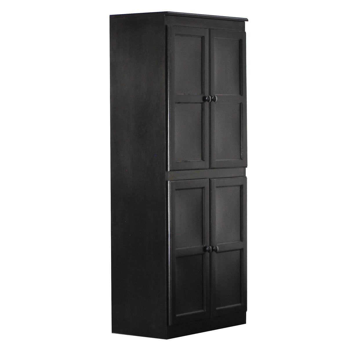 Concepts in Wood Storage Cabinet, 72 inch with 5 Shelves - Cherry Finish