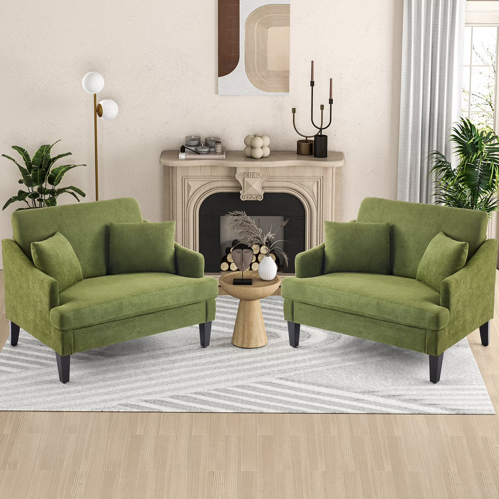 Bezseller Oversized Accent Chair with High Back, Armchair for Living Room or Bedroom, Beige