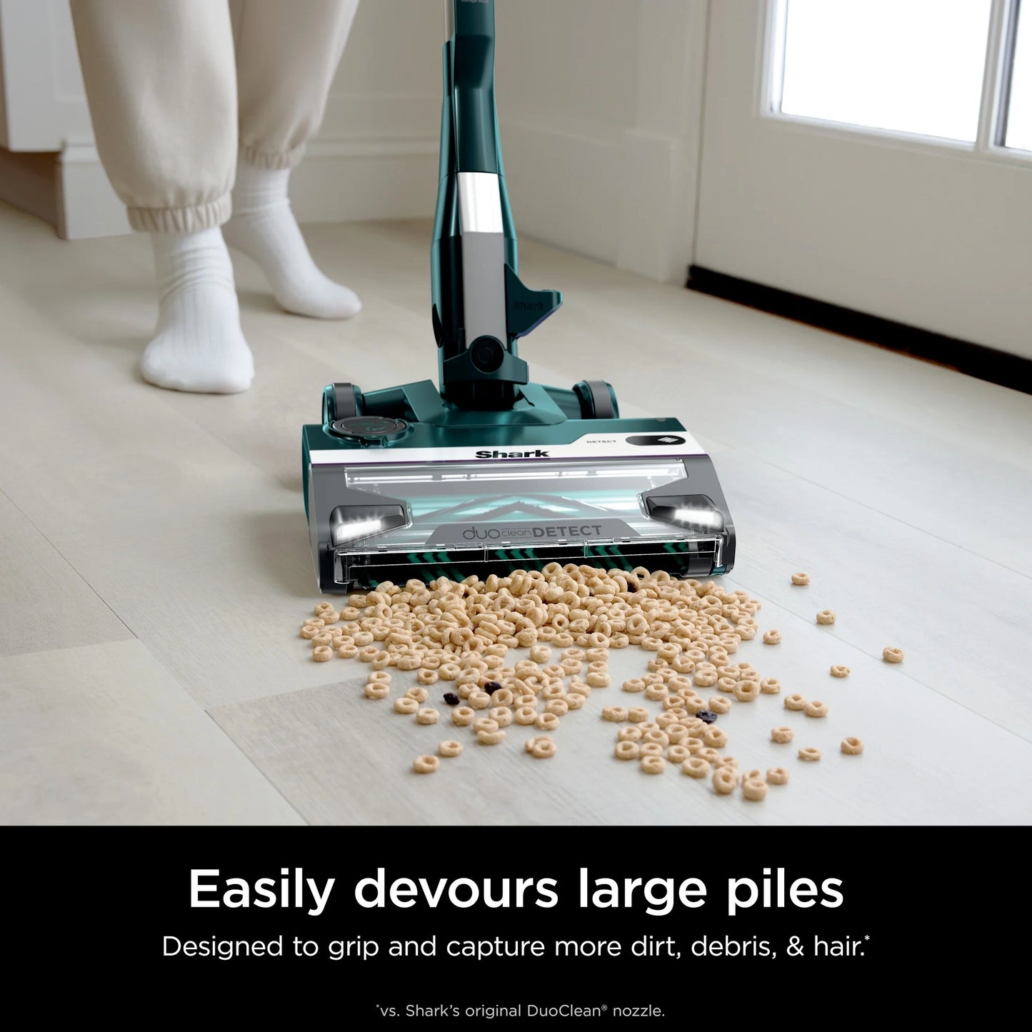 Shark POWERDETECT Corded Stick Vacuum, DuoClean & Odor Neutralizer Technology