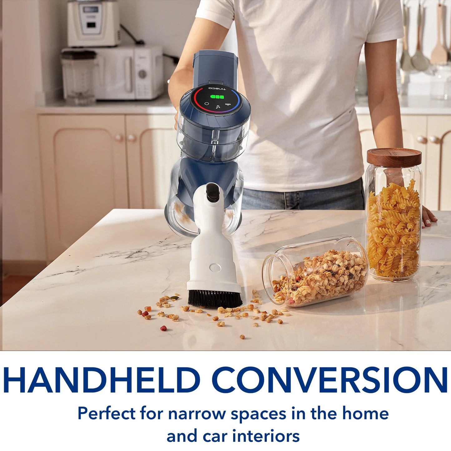Tineco S10?ZT Smart Cordless Stick Vacuum �C ZeroTangle Brush, iLoop Auto Power, 40?Min, HEPA