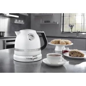 KitchenAid Pro Line Electric Water Boiler/Tea Kettle, Frosted Pearl