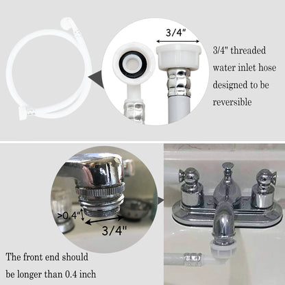 Costway Full-Automatic Laundry Wash Machine Washer Spinner Drain Pump
