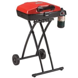 Coleman Portable Sportster 1-Burner Propane Grill with 11,000 BTUs, Red