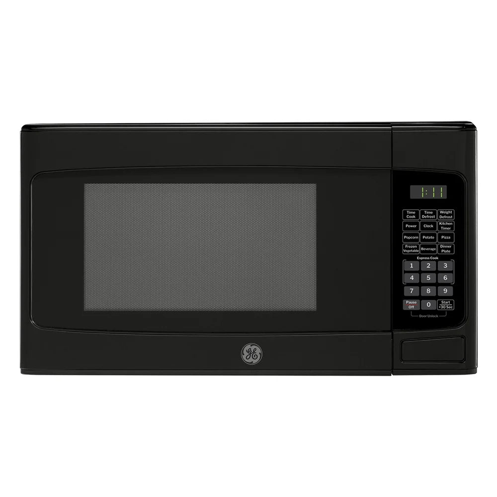 GE GCST11N1WSS 1.1 cu. ft. Countertop Microwave Oven 950 Watts Stainless Steel Bundle with 2 YR CPS Enhanced Protection Pack