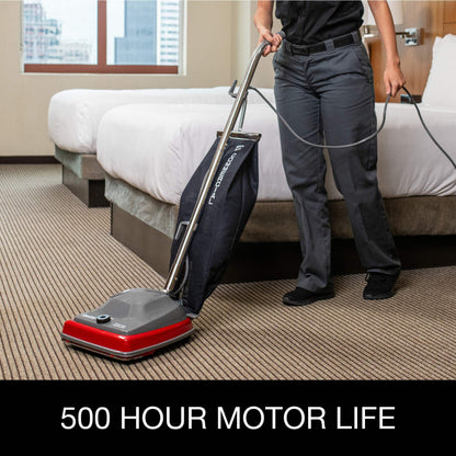 Sanitaire Upright Vacuum Cleaner SC679K, 12" Cleaning Width, 30' Cord