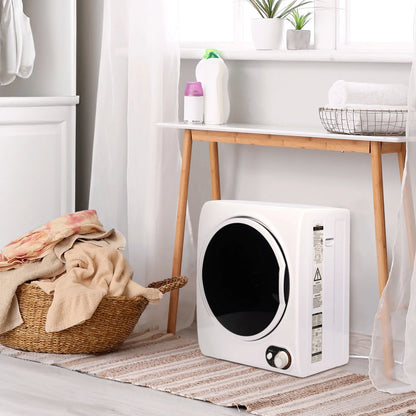 Urban Living 1.5-cu. ft. Compact Electric Dryer, Small Portable Clothes Dryer for Apartment and Small Spaces in White