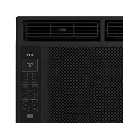 TCL 6,000 BTU Window Air Conditioner, 250 sq. ft., LED Display, Included Remote,  White, W6W32