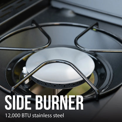 Expert Grill 5 Burner Propane Gas Grill with Side Burner