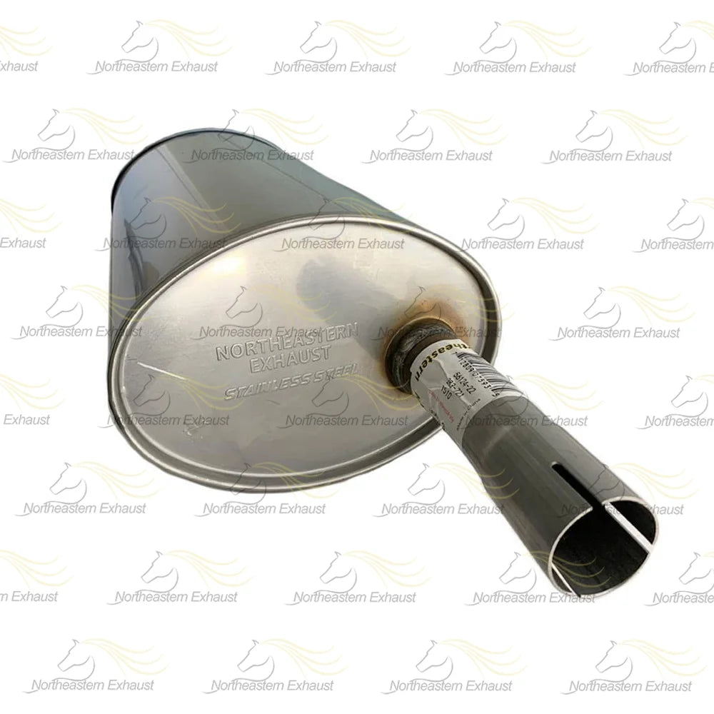 Stainless Steel Complete Exhaust System Kit for 2003-2011 Honda Element 2.4L - Direct Fit