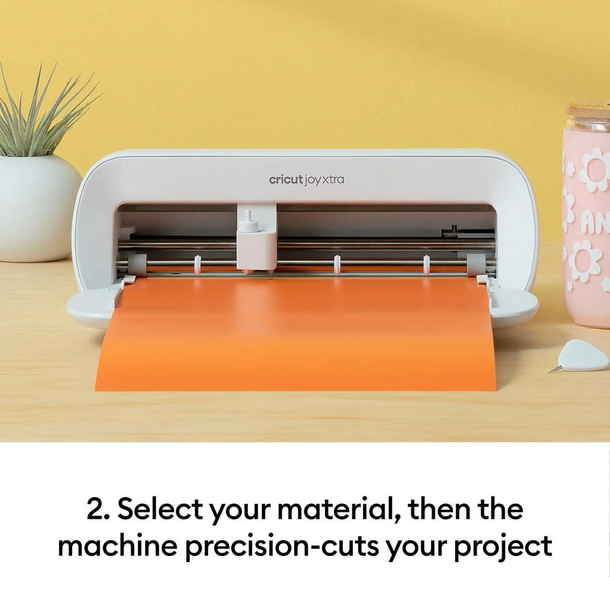 Cricut Joy Xtra Die-Cutting Machine Sticker Edition Bundle, White- New Walmart Exclusive