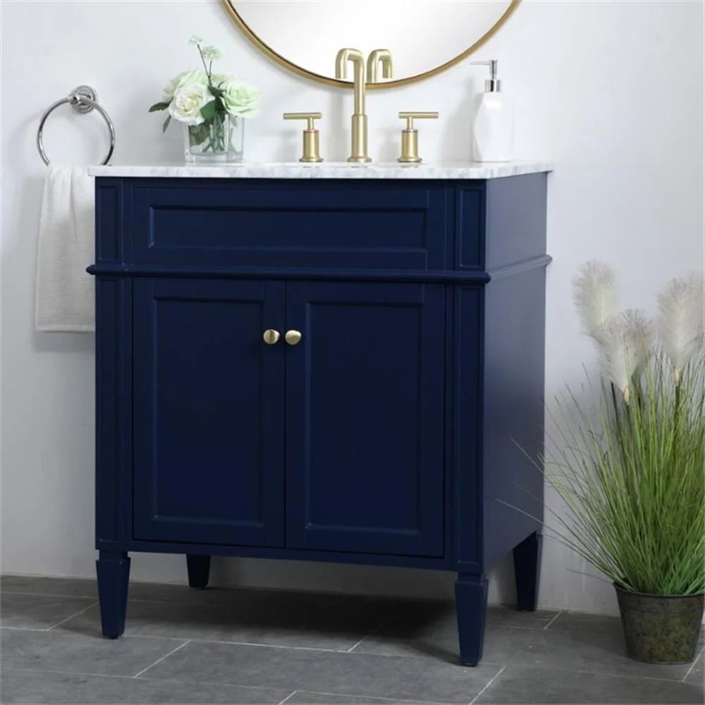 Elegant Kitchen and Bath 30 inch Single bathroom vanity in Grey