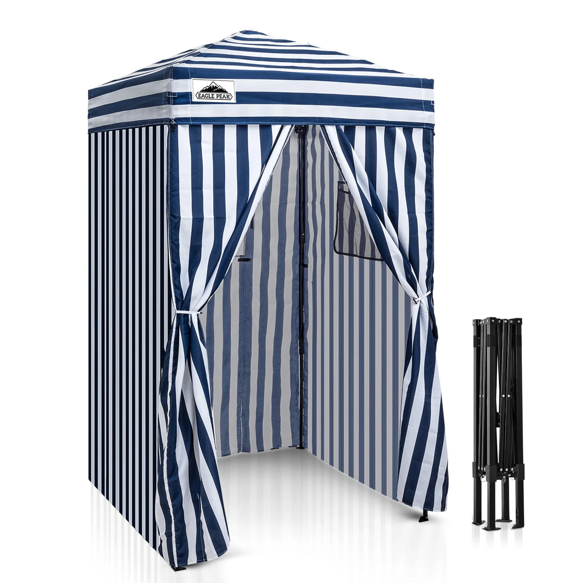 EAGLE PEAK Flex Ultra Compact 4 ft x 4 ft Pop-up Changing Room Canopy, Portable Privacy Cabana