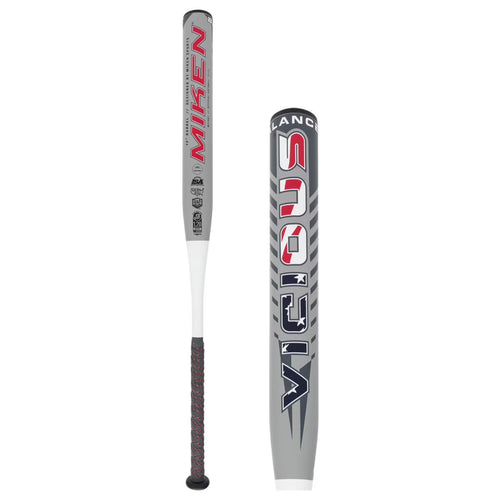 Miken Vicious 13" Balanced Dual Stamp Slow Pitch Softball Bat: MV13B1 34" 25 oz.