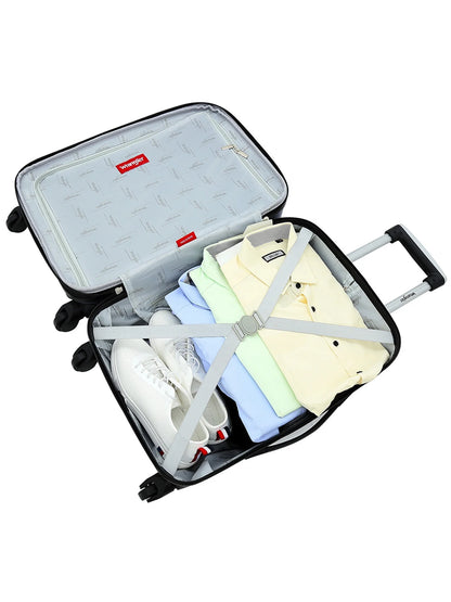 Wrangler 3 Piece Luggage Set with Cup Holder and USB Port, Olive Green