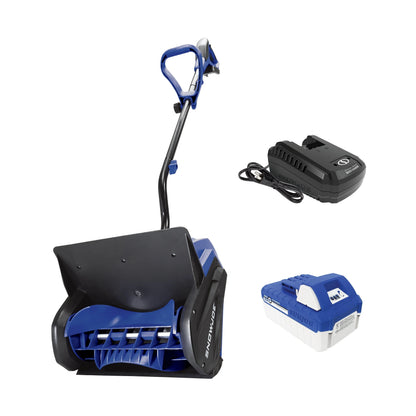 Snow Joe 24V Cordless 13-inch Snow Shovel Kit, 4.0-Ah Battery & Charger