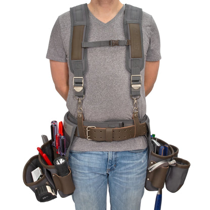 Estwing 94745 15-Pocket Framer's Tool Pouch Apron Set