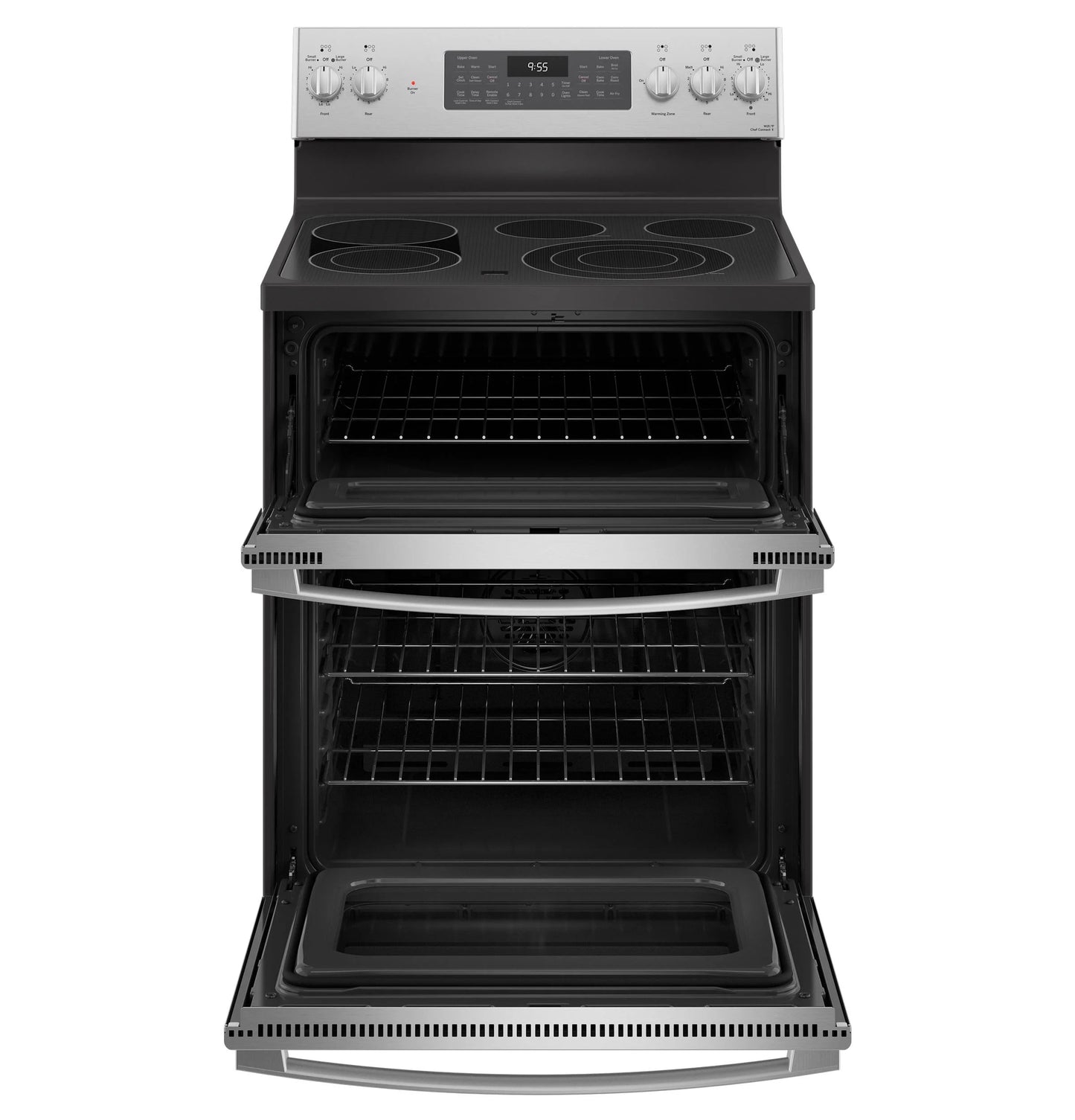 Ge Profile Pb965 30" 6.6 Cu. Ft. Free Standing Electric Double Oven Convection Range -