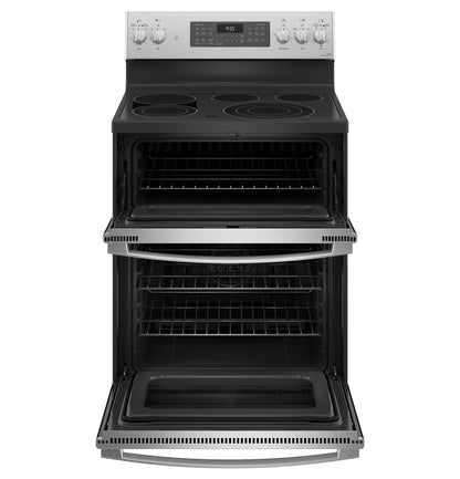 Ge Profile Pb965 30" 6.6 Cu. Ft. Free Standing Electric Double Oven Convection Range -
