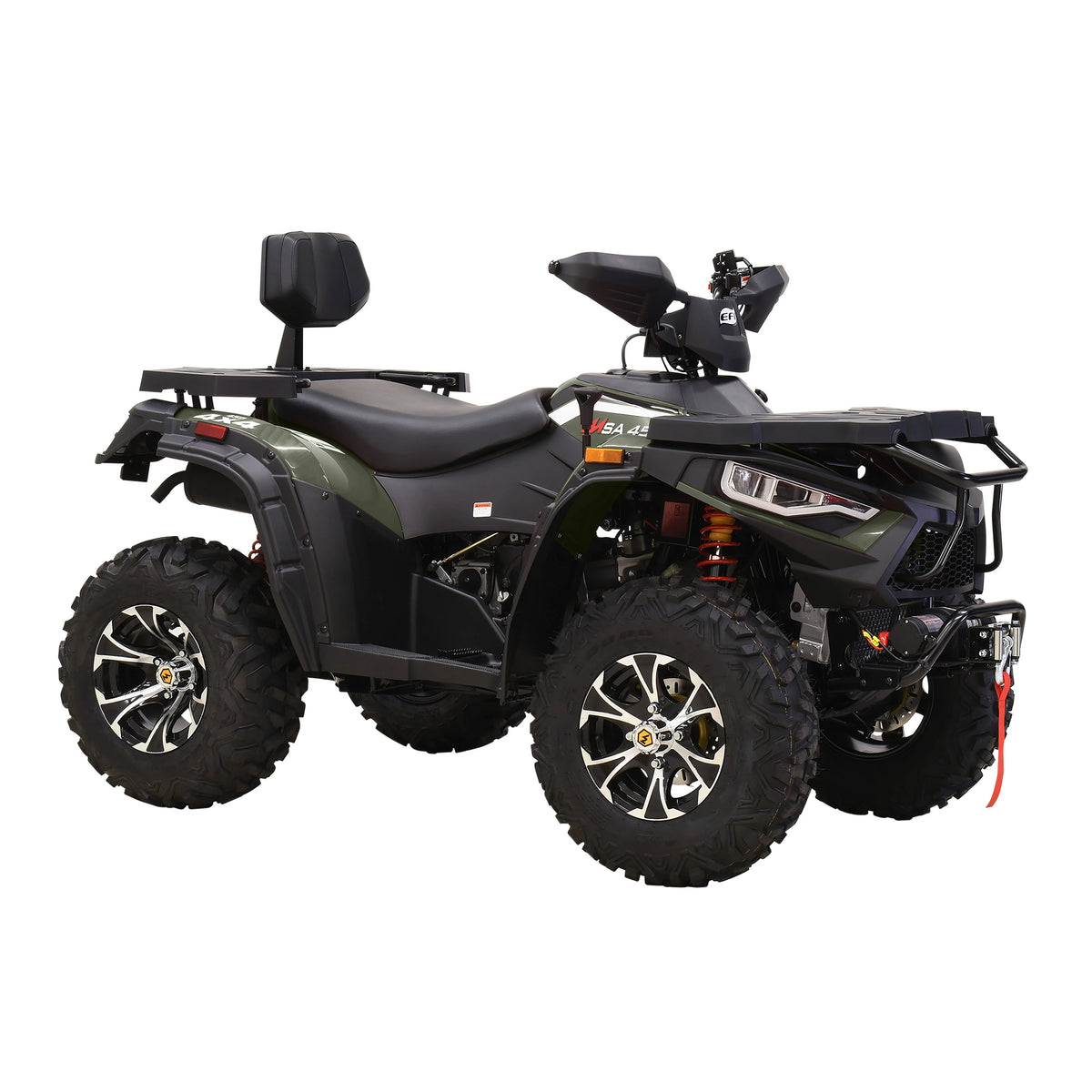 Massimo MSA450F Adult ATV Quad 352cc 25 HP 4 Stroke 4-Wheeler - Sand