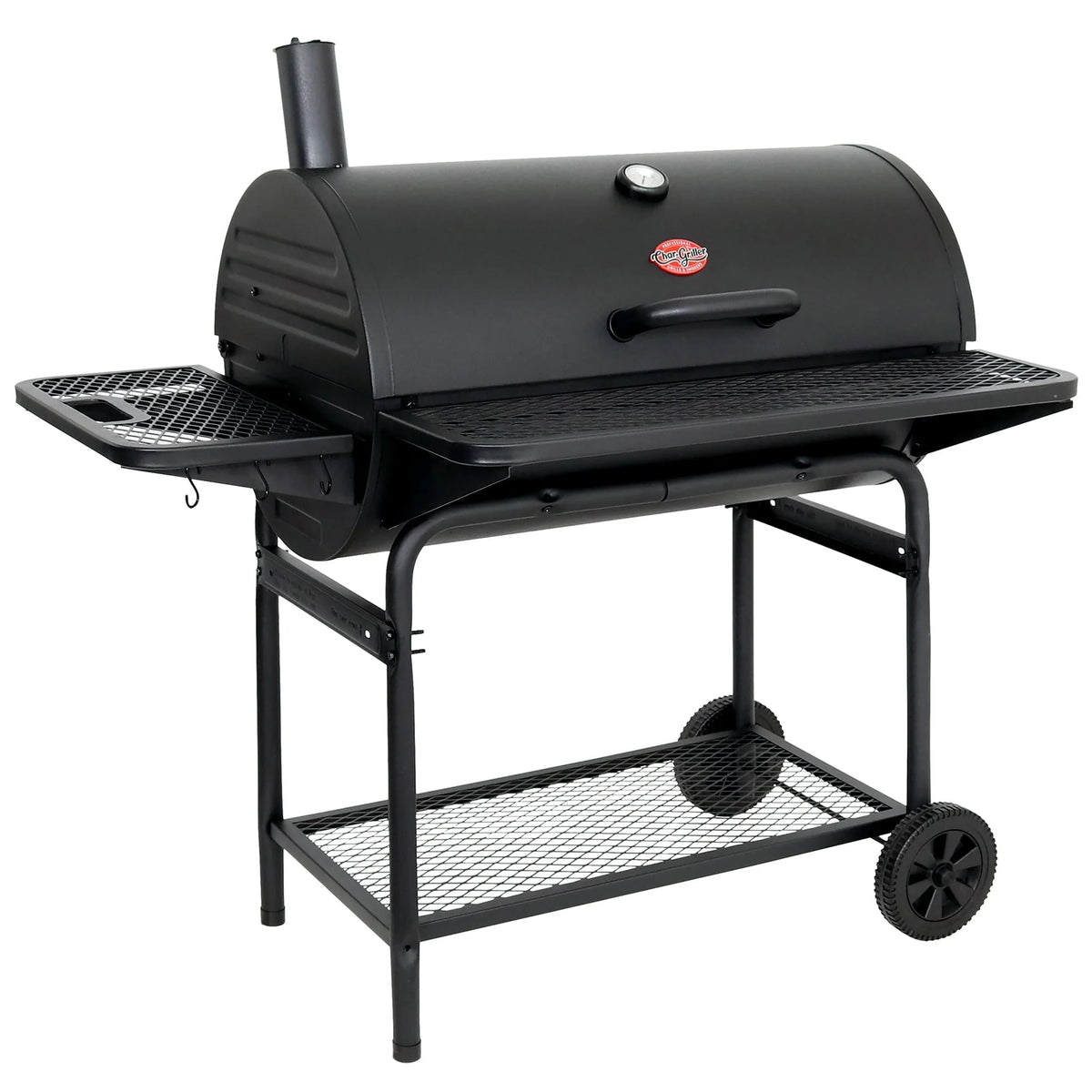 Char-Griller Pro Deluxe XL Charcoal Barrel Grill