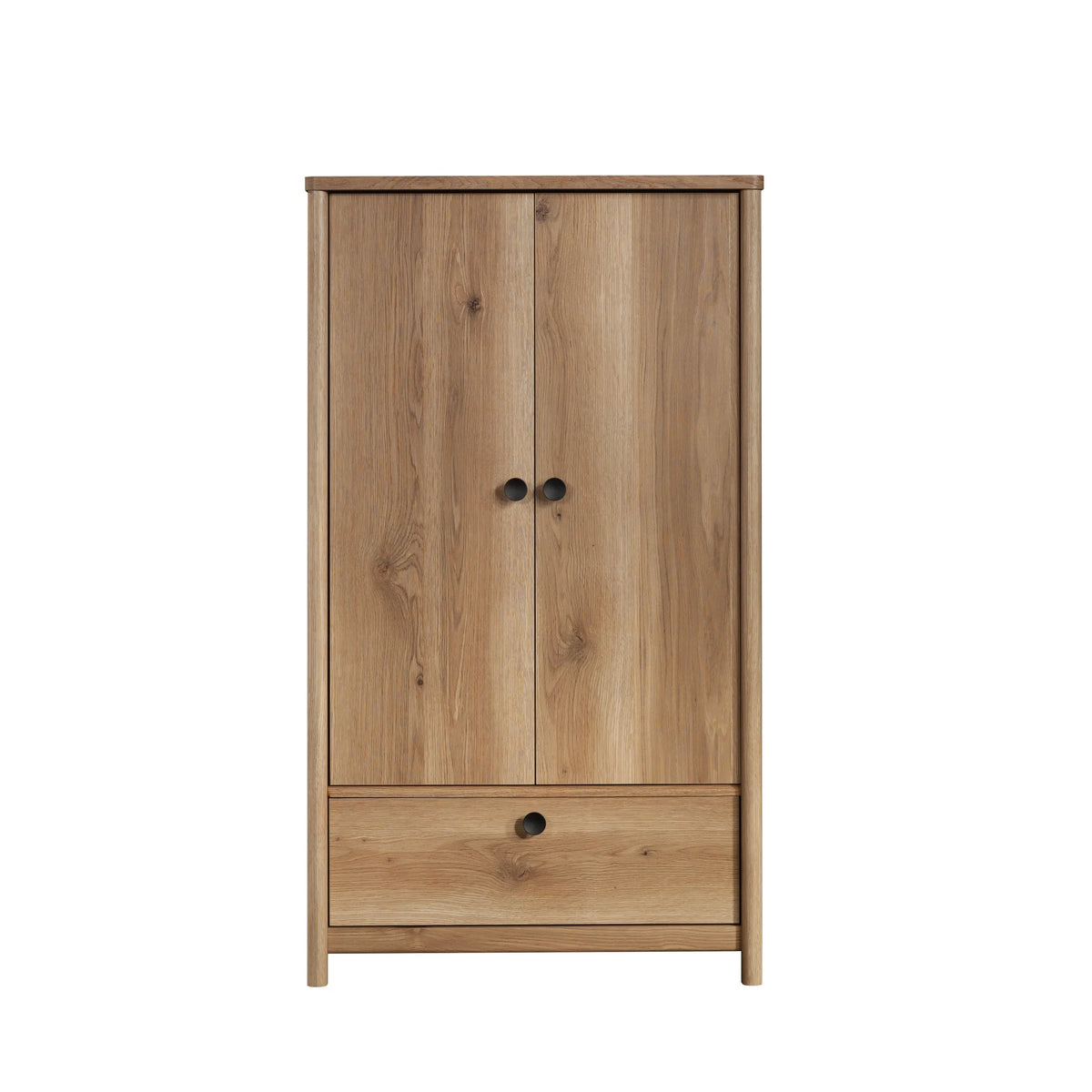 Sauder Dover Edge Armoire, Glacier Oak Finish