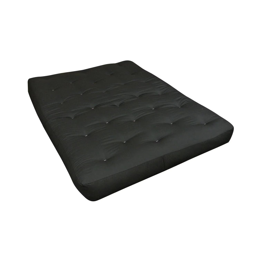 Gold Bond 10" Double Foam Cott Futon Mattress with Black Duct Fabric