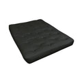 Gold Bond 10" Double Foam Cott Futon Mattress with Black Duct Fabric