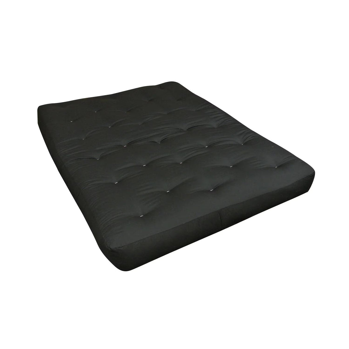 Gold Bond 10" Double Foam Cott Futon Mattress with Black Duct Fabric