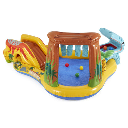 Intex Dinoland Kiddie Swimming Pool and Dinosaur Inflatable Swimming Pool