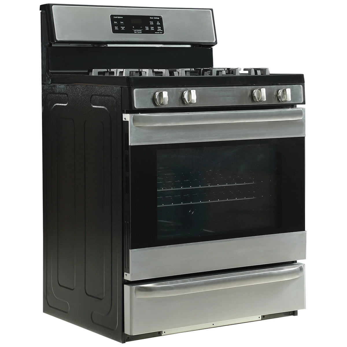 Element 30 Inch 4 Burners 5.2 cu. ft. Freestanding Gas Range, Stainless Steel