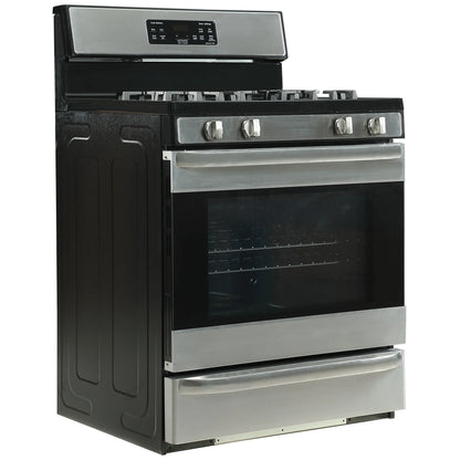 Element 30 Inch 4 Burners 5.2 cu. ft. Freestanding Gas Range, Stainless Steel